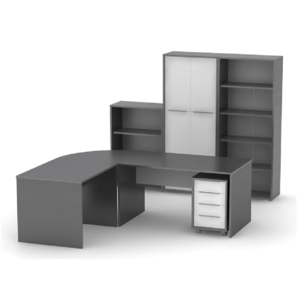 pisaci-stol-rioma-16-grafit-biela-v-zostave